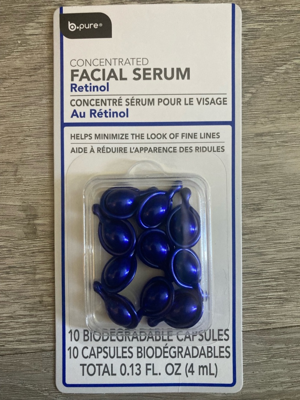 Concentrated Retinol Facial Serum Capsules